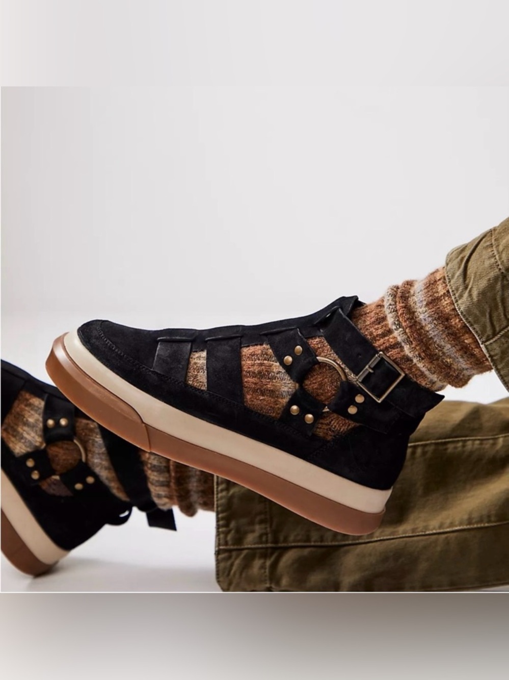 Free People Women’s Bodhi Fisher Sneaker Sandals-size 8.5 *like NEW*